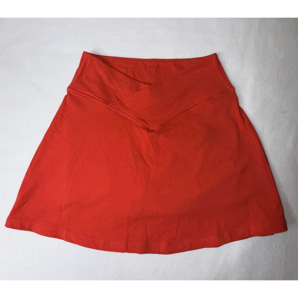 Victoria's Secret PINK Skort Women Medium Red NEW V-Waist Athletic Tennis Skirt